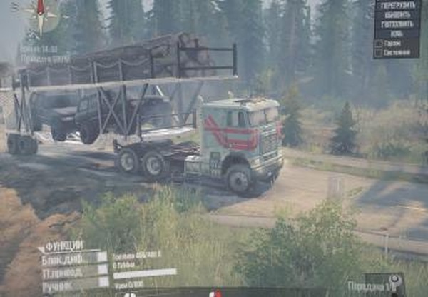 Полуприцеп автовозверсия 1.0 для Spintires: MudRunner (v18.10.18)