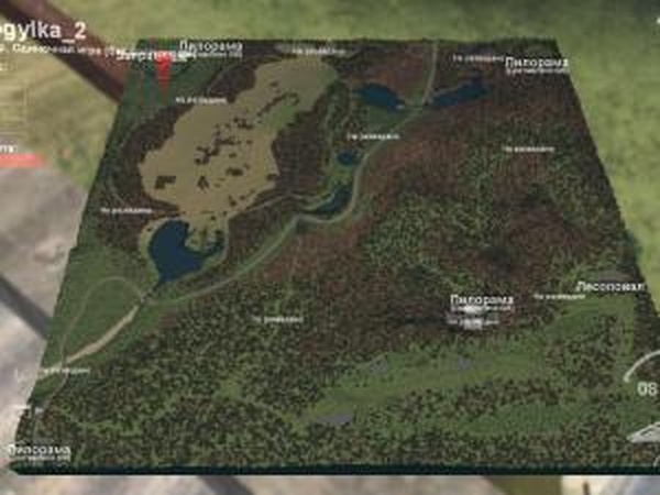 Карта «Снова на прогулку»версия 1.0 для SpinTires (v03.03.16)