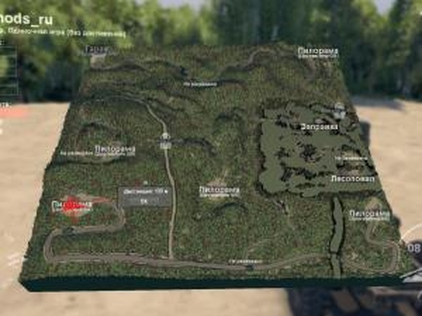 Карта «STMods»версия 1.0 для SpinTires (v03.03.16)