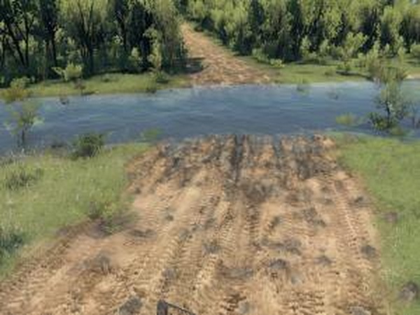 Карта «Призыв Ильича 4: ...Мост»версия 1.0 для SpinTires (v03.03.16)