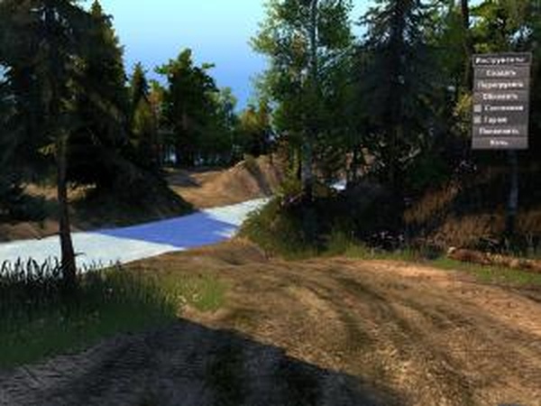 Карта «Lumber»версия 1.0 для SpinTires (v03.03.16)