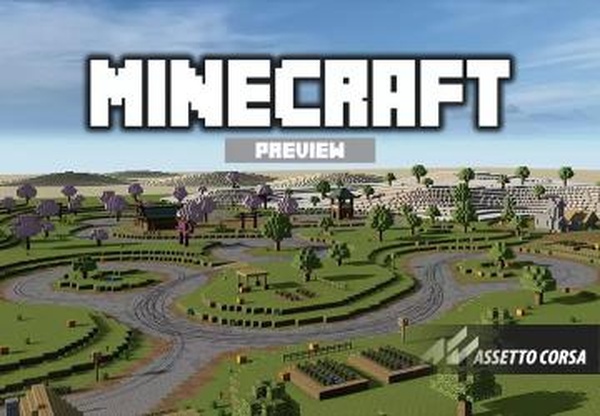 Minecraft Worldверсия 1.0 для Assetto Corsa