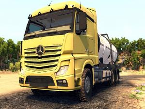 Mercedes-Benz MP4 AFBверсия 03.12.16 для SpinTires (v03.03.16)