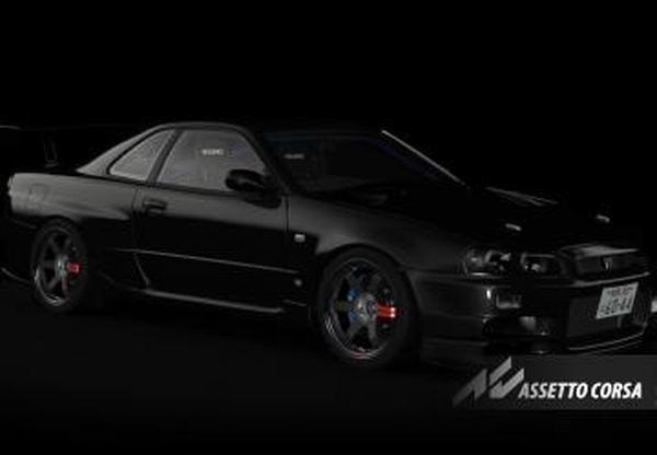 Nissan Skyline GTR R34 V-Spec II TOP SECRETдля Assetto Corsa