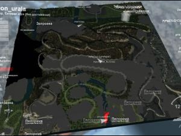 Карта «Склон Урала»версия 1.0 для SpinTires (v03.03.16)