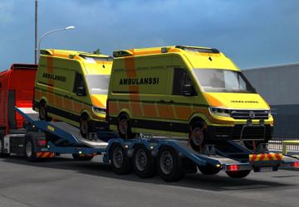 Ambulance Cargoверсия 1.0 для Euro Truck Simulator 2 (v1.40.x)