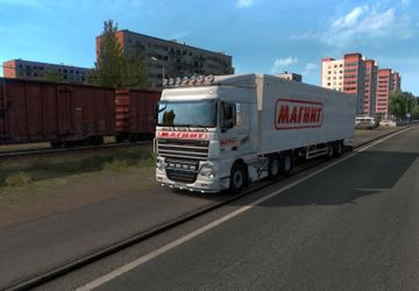 Комбо скин Магнитверсия 1.0 для Euro Truck Simulator 2 (v1.39.x, 1.40.x)