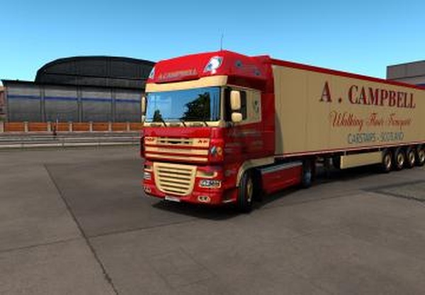 Комбо скин A.Campbellверсия 1.0 для Euro Truck Simulator 2 (v1.40.x)