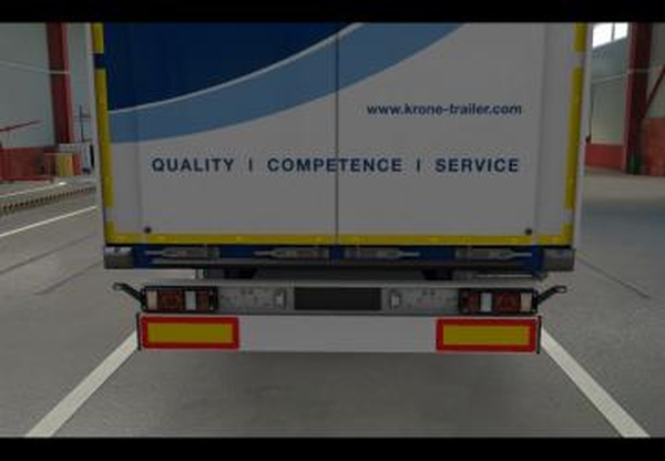 Чёрные фонари для Krone Profilinerверсия 1.0 для Euro Truck Simulator 2 (v1.39.x, 1.40.x)