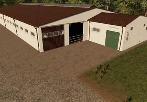 Modern Cow Barnверсия 1.0.0.0 для Farming Simulator 2019