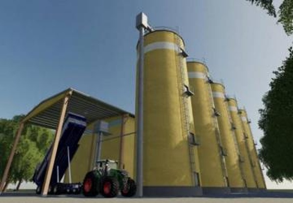 Concrete Silosверсия 1.1.0.0 для Farming Simulator 2019