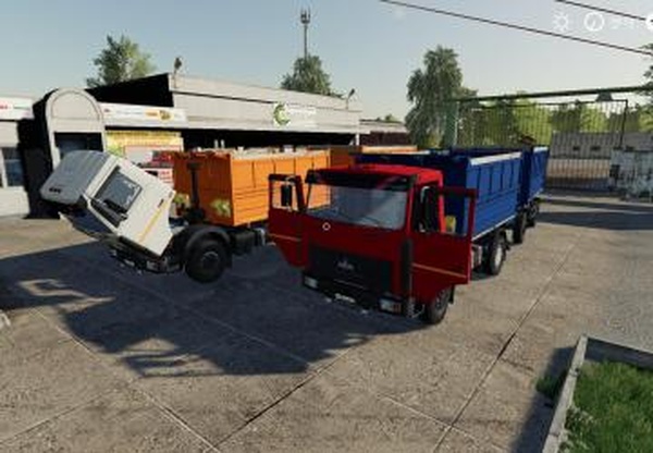 Маз 5551A2- Переделкаверсия 0.1 для Farming Simulator 2019 (v1.6.0.0)