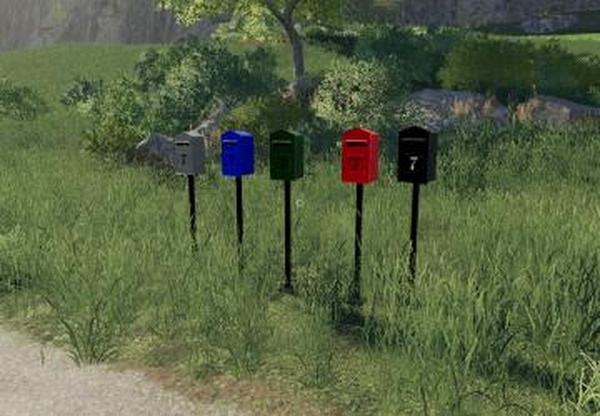 European Style Letterbox With Optional Sleep Triggerv1.0.0.0 для Farming Simulator 2019