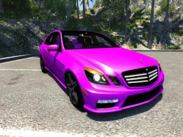 Mercedes-Benz E63версия 29.03.17 для BeamNG.drive (v0.8)