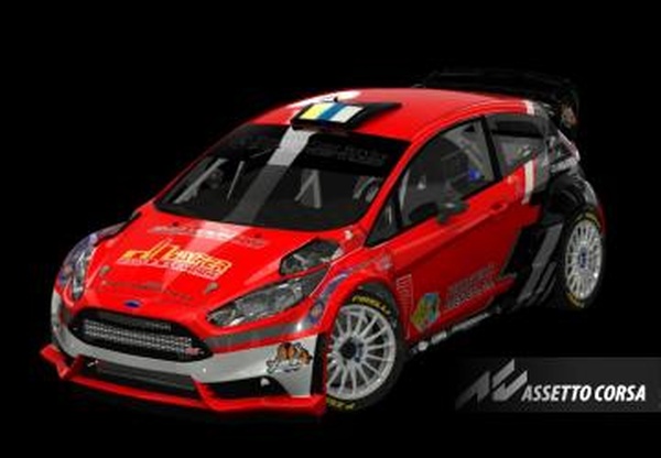 Ford Fiesta R5+версия 1.0 для Assetto Corsa