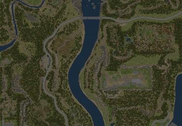 Карта «Across the river (Через реку)»версия 1.0 для Spintires: MudRunner (v18.10.18)