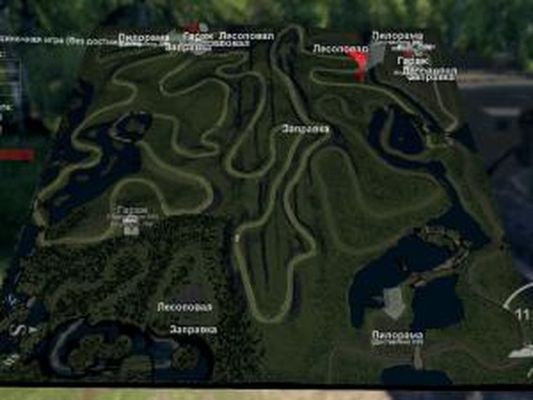 Карта «For»версия 1.0 для SpinTires (v03.03.16)