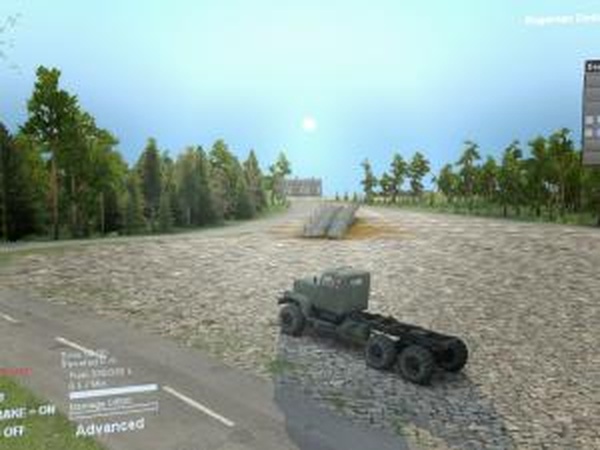 Голубое небоверсия 1.0 для SpinTires (v03.03.16)