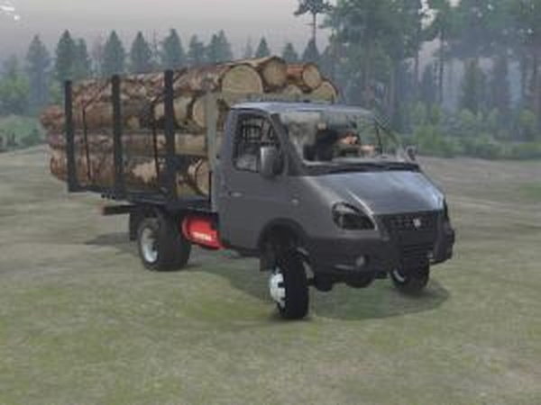 ГАЗ-33027 «Газель Бизнес» 4x4версия 26.01.17 для SpinTires (v03.03.16)