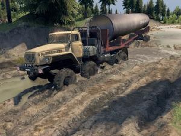 Урал-6614 (8х8) ЯМЗ-238Лверсия 2.0 для SpinTires (v03.03.16)