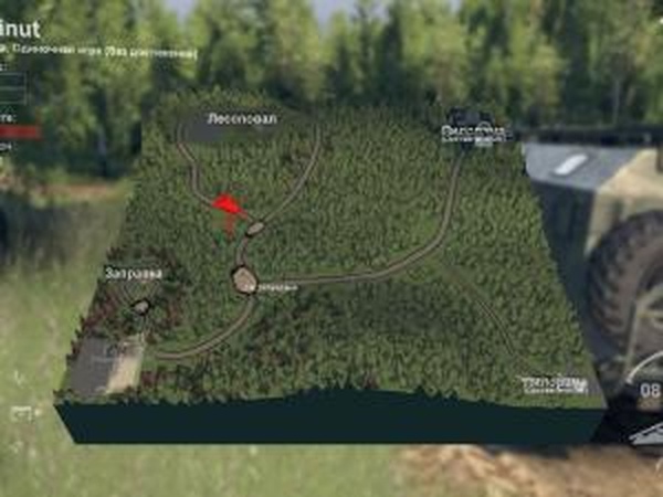 Карта «5 минут»версия 0.1 для SpinTires (v03.03.16)