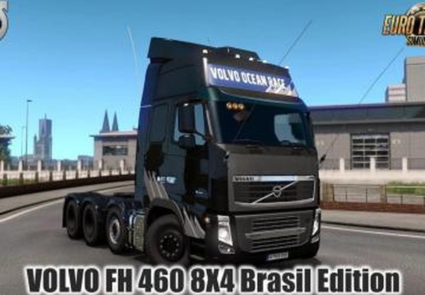 Volvo FH 460 8X4 Brasil Editionверсия 4.1 для Euro Truck Simulator 2 (v1.39.x, 1.40.x)