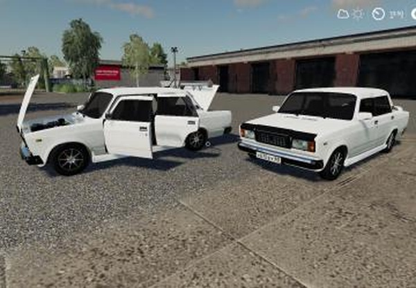 ВАЗ-2107 - Переделкаверсия 0.1 для Farming Simulator 2019 (v1.6.0.0)