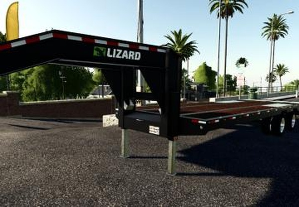 20Ft Gooseneck Trailerверсия 1.1.0.1 для Farming Simulator 2019 (v1.6.x)