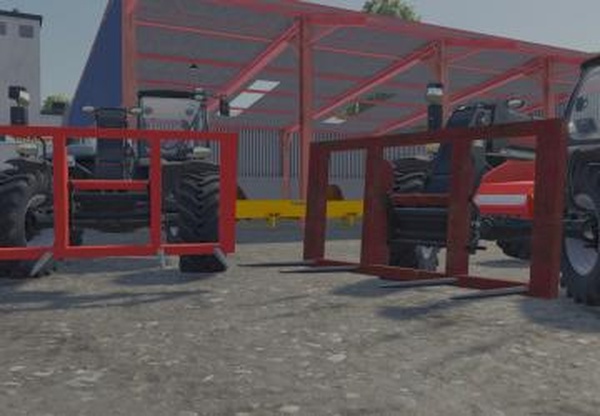 Homemade bale forkверсия 1.0.0.0 для Farming Simulator 2022