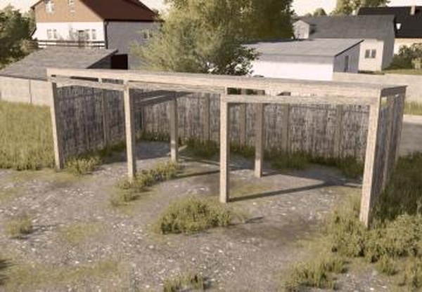 Large shelterверсия 1.0.0.0 для Farming Simulator 2022