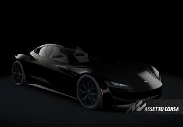 Tesla Roadsterверсия 1.1 для Assetto Corsa