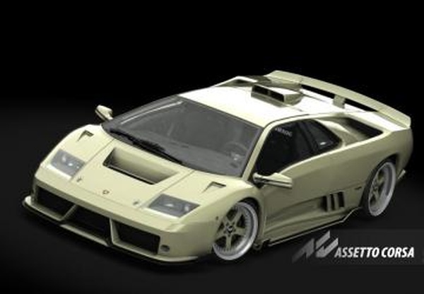 LKSpec. Lamborghini Diablo GTверсия 1.8 для Assetto Corsa