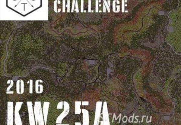 Карта «Weekly Challenge 16KW25a»для Spintires: MudRunner (v18.10.18)