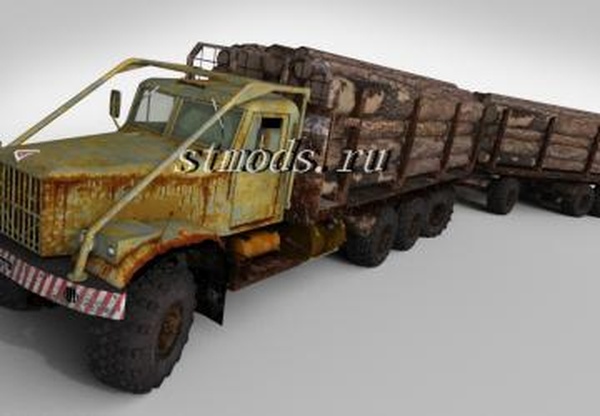 КрАЗ-256 8х8версия 1.0 для Spintires: MudRunner (v19.11.18)