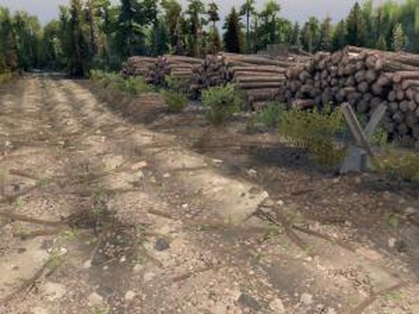 Карта «Тяжёлый Путь»версия 1.0 для SpinTires (v03.03.16)