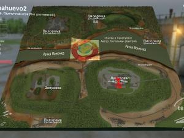 Карта «Снова в Хахахуево»версия 2.0 для SpinTires (v03.03.16)