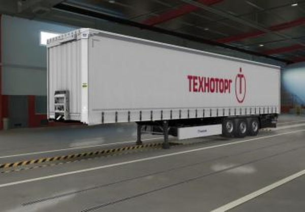 Скин  «ТехноТорг» для Kroneверсия 1.0 для Euro Truck Simulator 2 (v1.39.x)