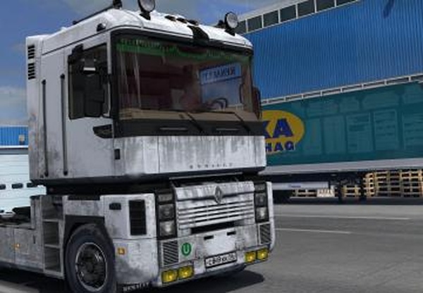 Грязный скин «Magnum»версия 1.0 для Euro Truck Simulator 2 (v1.38.x, 1.39.x)