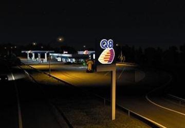 Real Gas Stationверсия 1.01 для Euro Truck Simulator 2 (v1.39.x, 1.40.x)