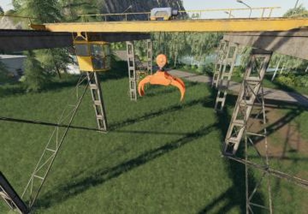 Crane buildingверсия 1.2.1.0 для Farming Simulator 2019