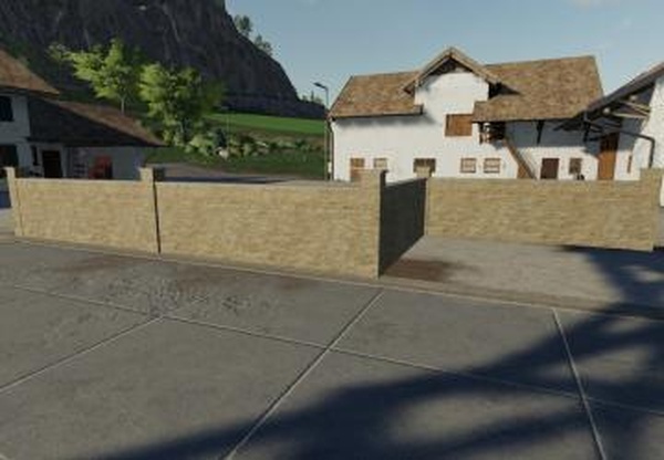 Old Brick Wallверсия 1.0.0.0 для Farming Simulator 2019