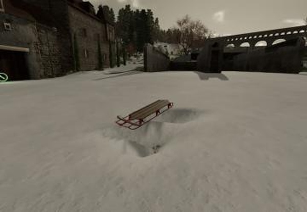 Snow sledверсия 1.0.0.0 для Farming Simulator 2022