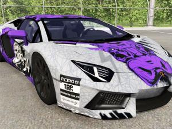 Lamborghini Aventador LP 700-4 (LB834)версия 23.02.17 для BeamNG.drive (v0.8)