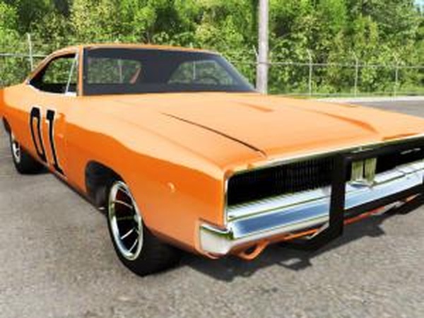 Dodge Charger RT 1970 General Leeверсия 23.02.17 для BeamNG.drive (v0.8)