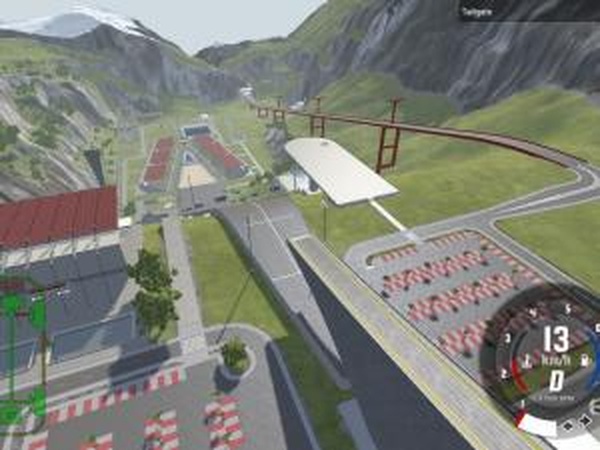 Карта «Car Jump Arena»версия BETA 4 Version 1702 для BeamNG.drive (v0.8)