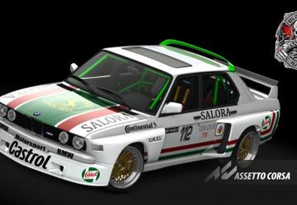 BMW E28 M5 CSL Racecarверсия 1.0 для Assetto Corsa
