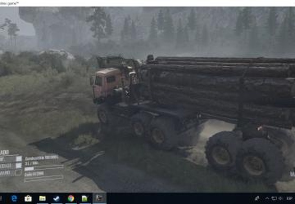 Каммаз 65111 monsterверсия 1 для Spintires: MudRunner (v18.10.18)