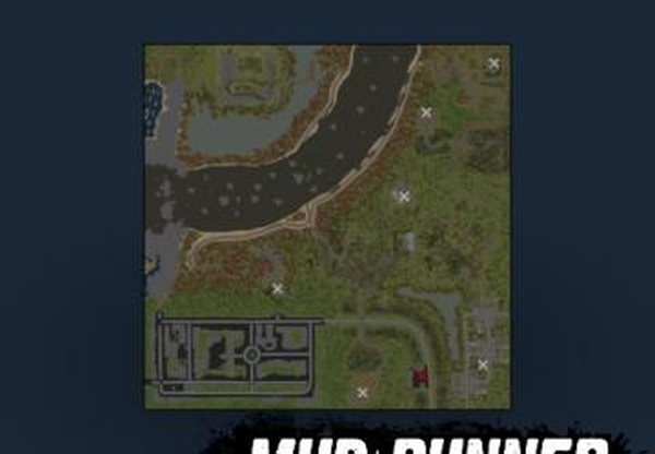 Карта «Maps Waterfall in Rocks_Mono»версия 17.02.19 для Spintires: MudRunner (v18.10.18)