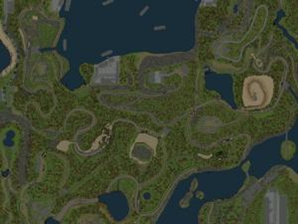 Карта «Дороги в порт»версия 1.0 для SpinTires (v03.03.16)