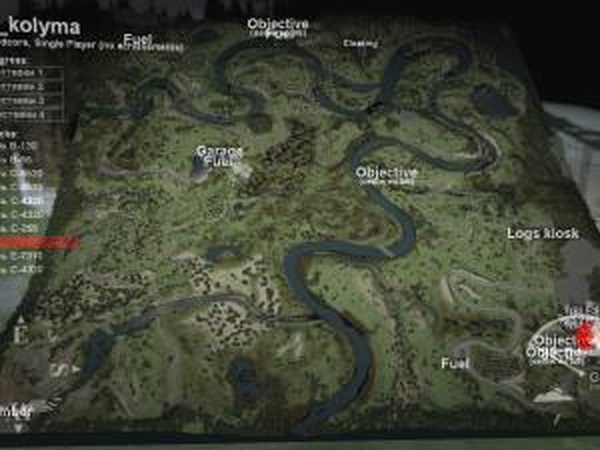 Карта «Колыма»версия 1.0 для SpinTires (v03.03.16)